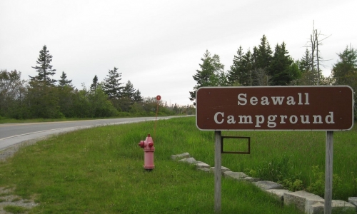 Acadia Seawall Campground