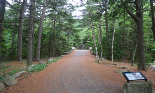 Acadia Carriage Road Jordan Pond