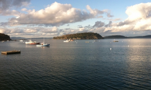 Sunset over Frenchmans Bay
