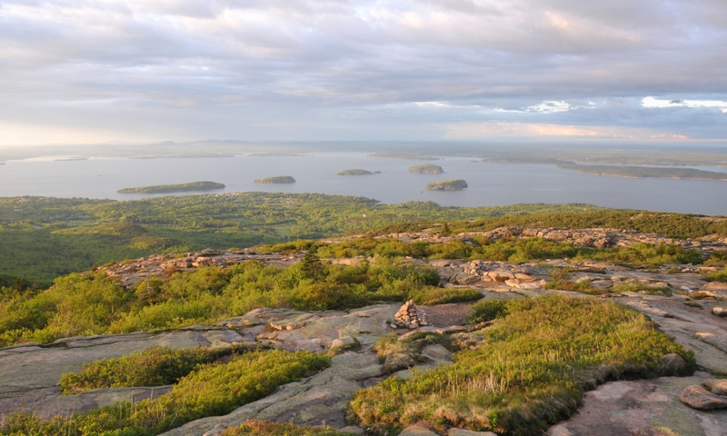Acadia National Park Maine Cadillac Mountain