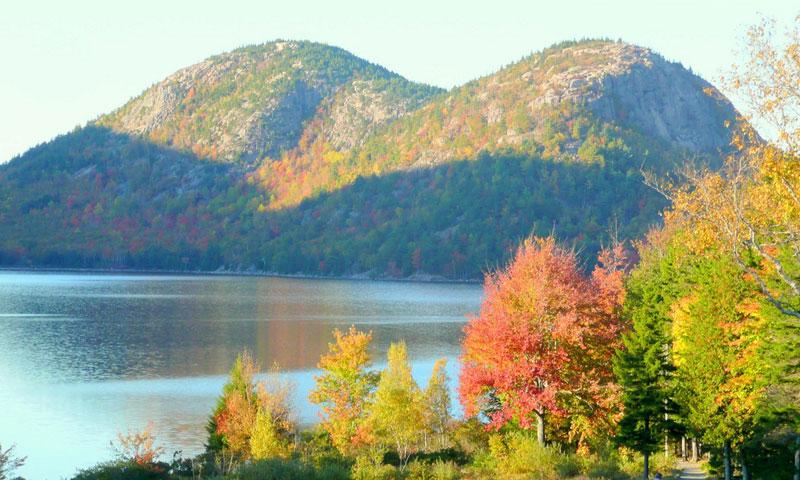 Jordan Pond in Acadia National Park