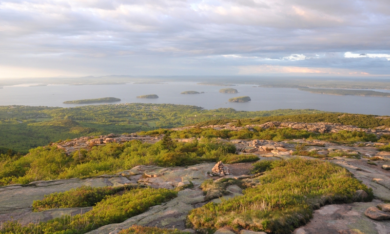 Acadia National Park Maine Cadillac Mountain