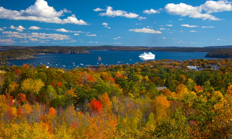 Acadia National Park Maine Fall Foliage Cruise