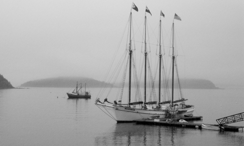 Bar Harbor Maine Boat Boating Windjammer